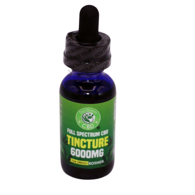 Go Green CBD Tincture  6000 mg
