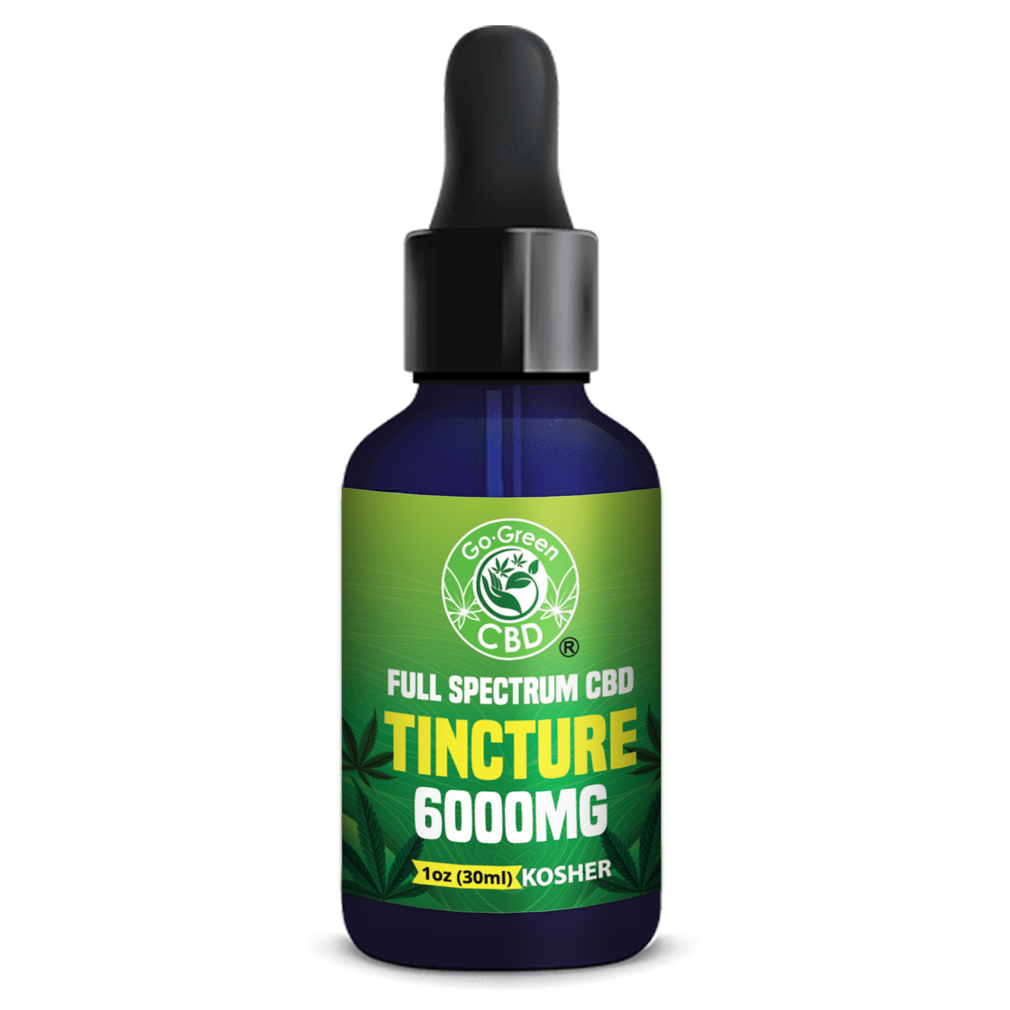 Go Green CBD Tincture 6000 mg