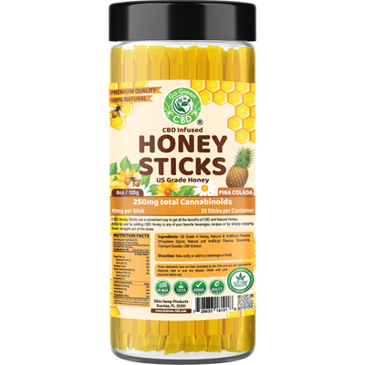 CBD Honey - 25 Sticks - 250mg