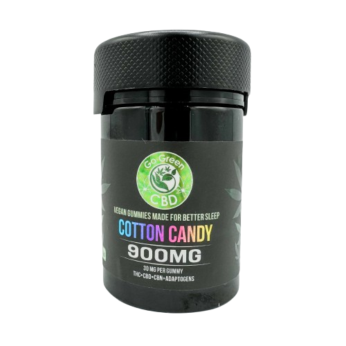 GO GREEN SLEEP GUMMY 900MG Cotton Candy