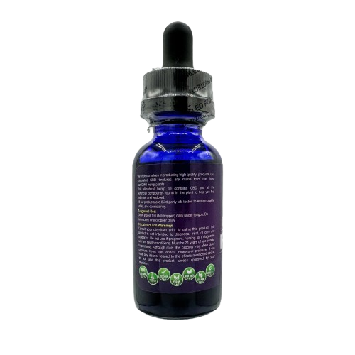 Full Spectrum CBD Tincture Focus 9000mg