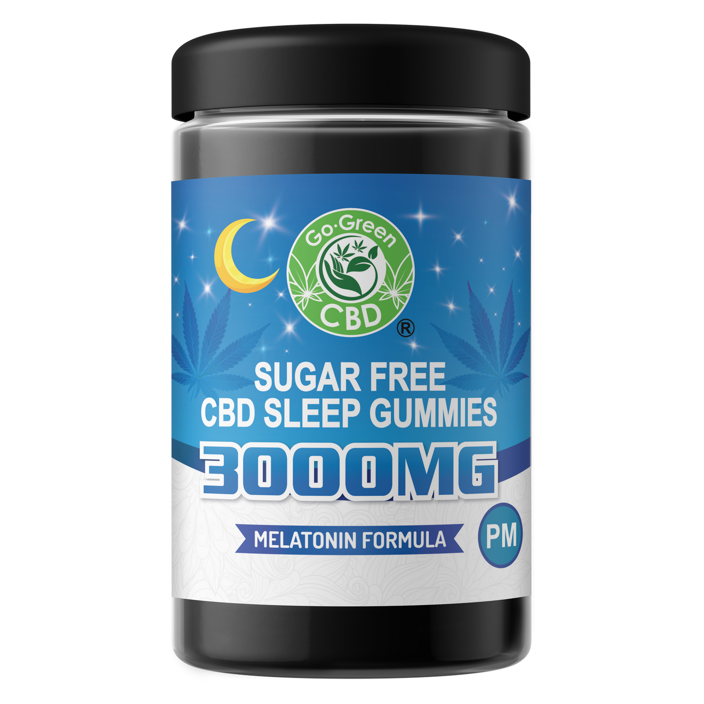 Sugar Free CBD Sleep Gummies 3000mg – PM