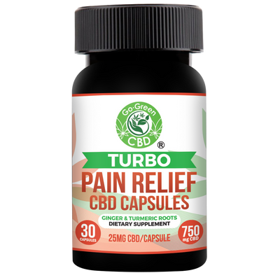 CBD Turbo Pain Relief Sports Capsules
