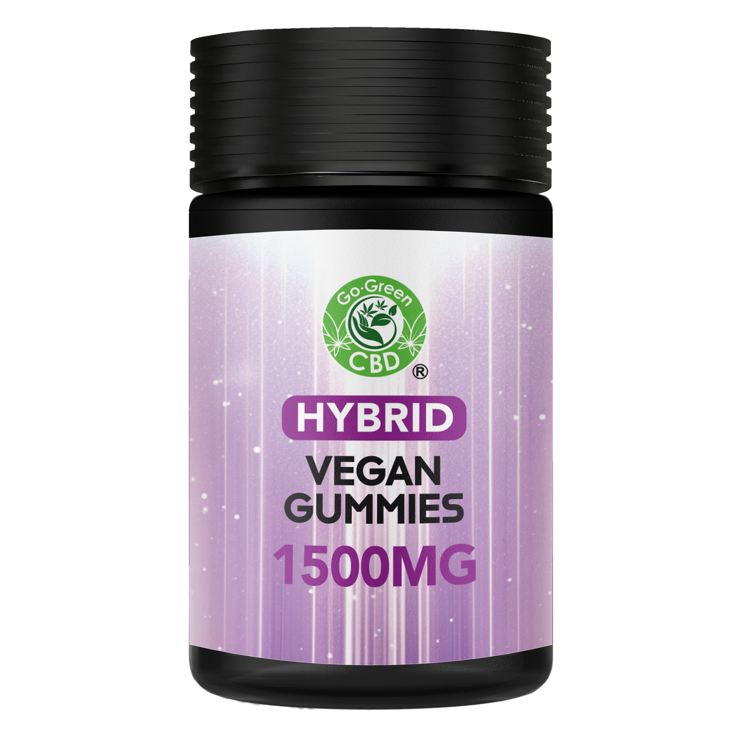Vegan Gummies 1500MG Hybrid