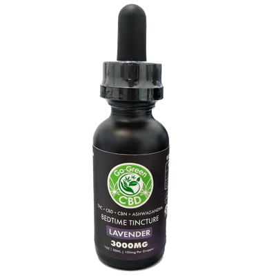 Bedtime Tincture – Lavender | 3000MG Blend (THC, CBD, CBN & Ashwagandha)