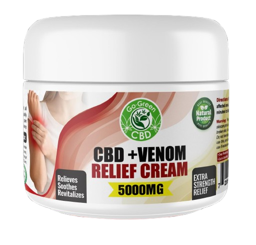 CBD Venom Extra Strength Relief Cream 5000mg 4oz