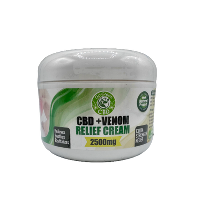 CBD+Venom Pain Relief Cream 2500mg