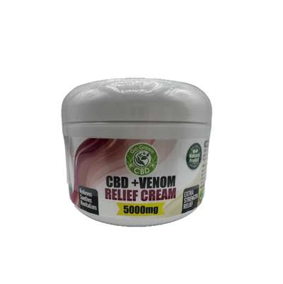 CBD+Venom Pain Relief Cream 5000mg