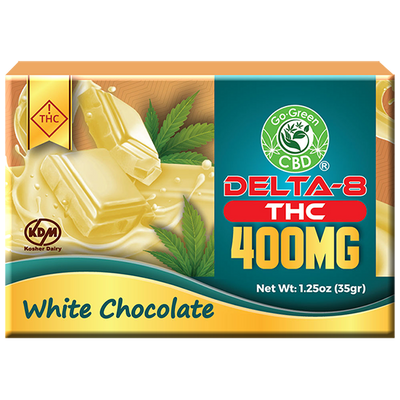 Delta-8 White Chocolate 400mg