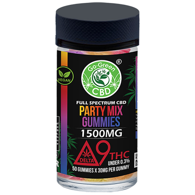 Delta-9 Party Mix Gummies 1500mg
