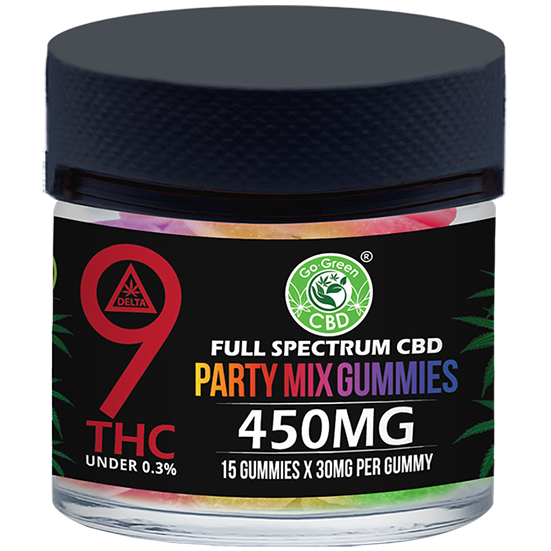 Delta-9 Party Mix Gummies 450mg