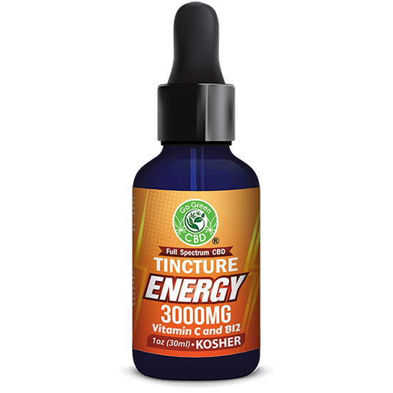 Full Spectrum CBD Energy Tincture 3000mg