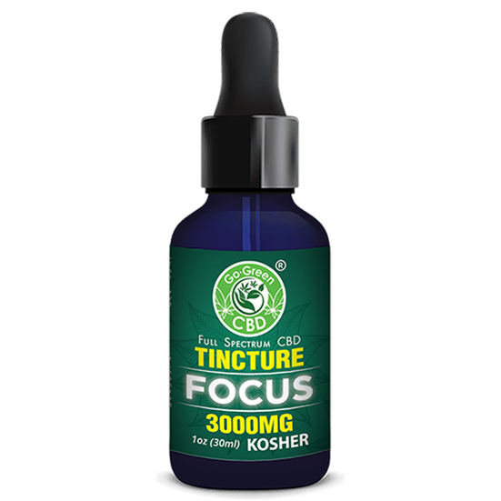 Full Spectrum CBD Focus Tincture 3000mg