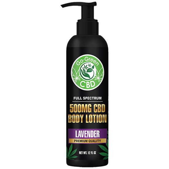 Full Spectrum 500mg CBD Lavender Body Lotion