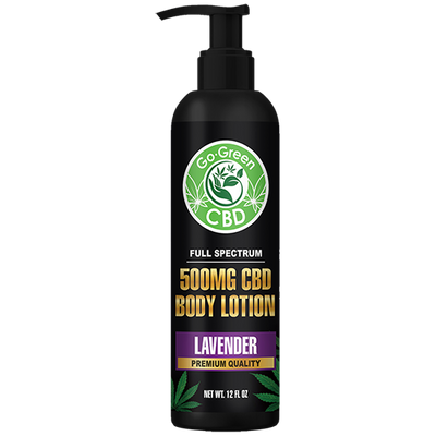 Full Spectrum 500mg CBD Lavender Body Lotion
