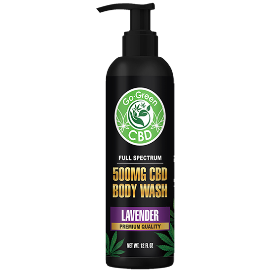 Full Spectrum 500mg CBD Lavender Body Wash