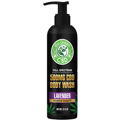 Full Spectrum 500mg CBD Lavender Body Wash