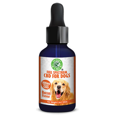 Full Spectrum CBD Dogs Tincture 300mg | Go Green CBD