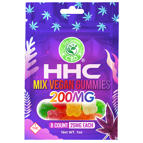 Full Spectrum CBD HHC Vegan Gummies 200mg