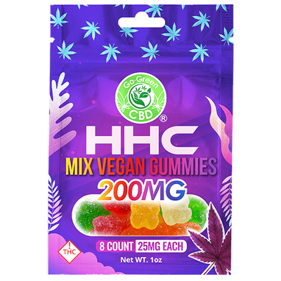 Full Spectrum CBD HHC Vegan Gummies 200mg