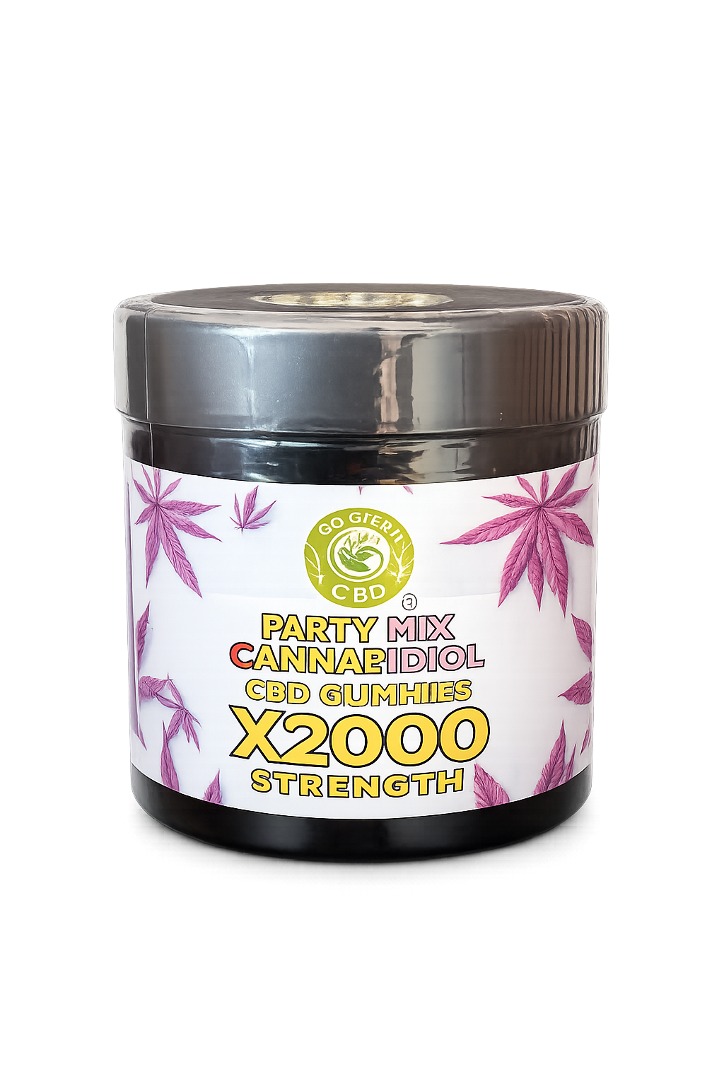 CBD Party Mix Gummies X2000 Strength