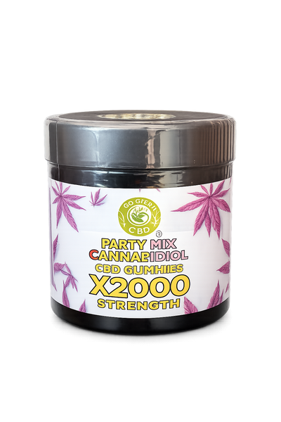 CBD Party Mix Gummies X2000 Strength