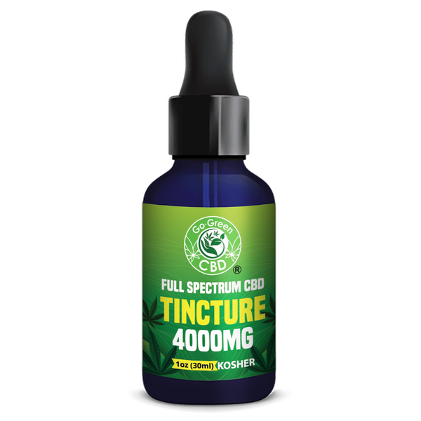CBD Focus Tincture 4000mg Full Spectrum | Go Green CBD – GoGreen-CBD