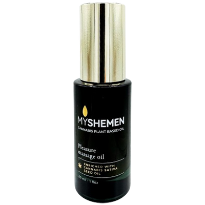 MYSHEMEN - Cannabis Plant Based Massage Oil 30ML