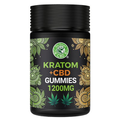 Kratom + CBD Gummies 1200MG