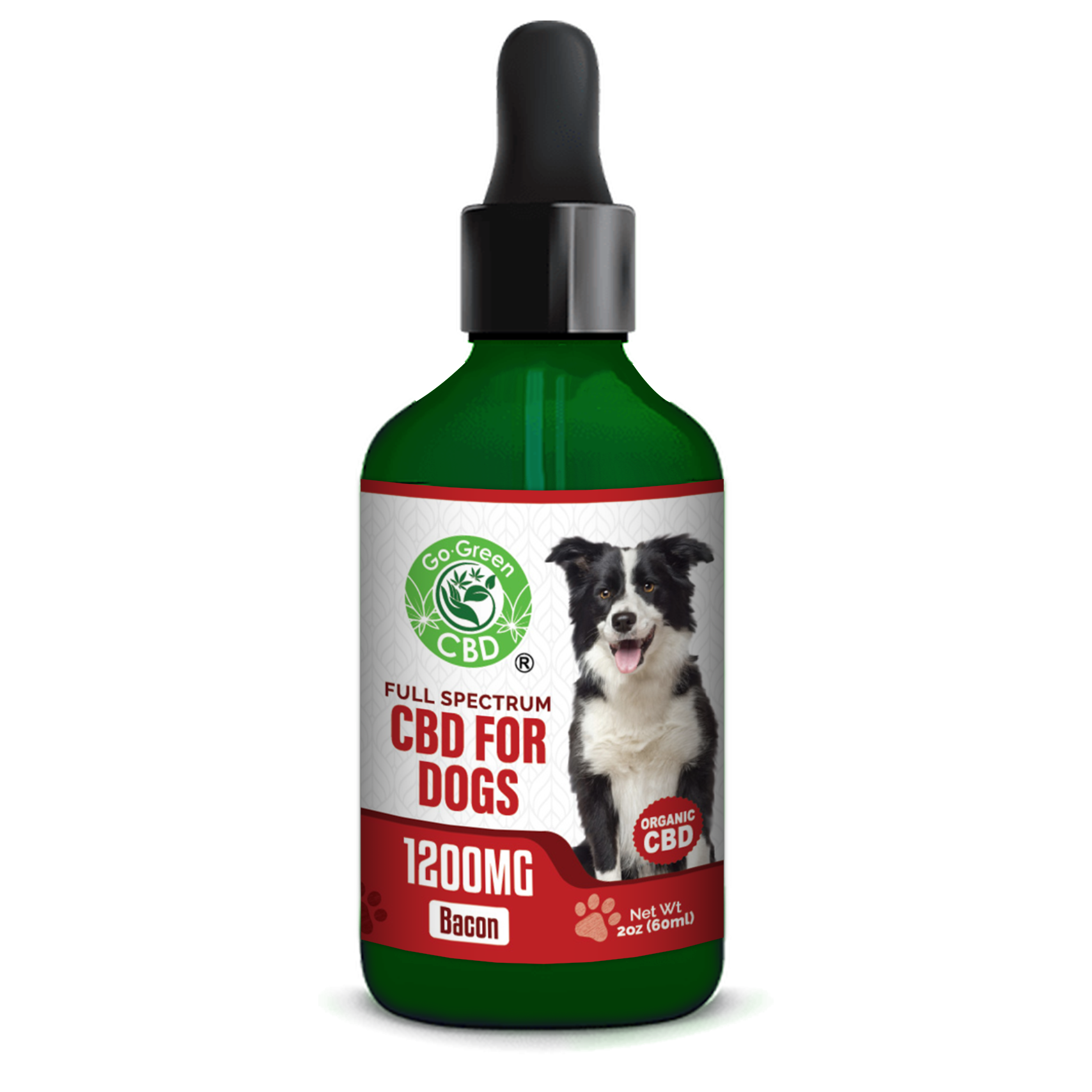 Full Spectrum Dogs Tincture 1200MG | Go Green CBD – GoGreen-CBD
