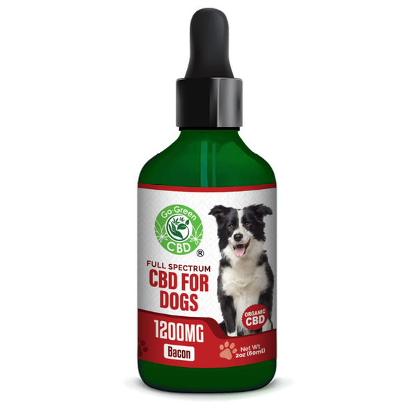 Full Spectrum Dogs Tincture 1200MG | Go Green CBD – GoGreen-CBD