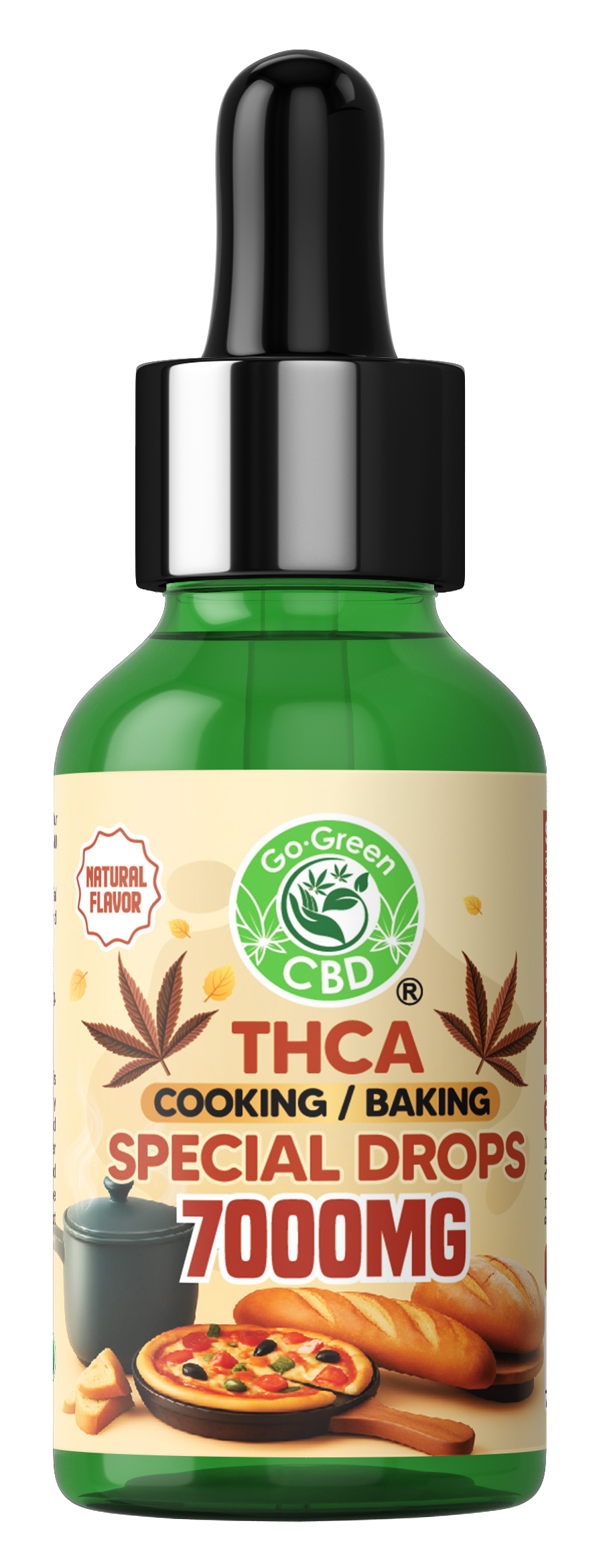 THCA Cooking / Baking Special Drops – 7000mg Natural Flavor