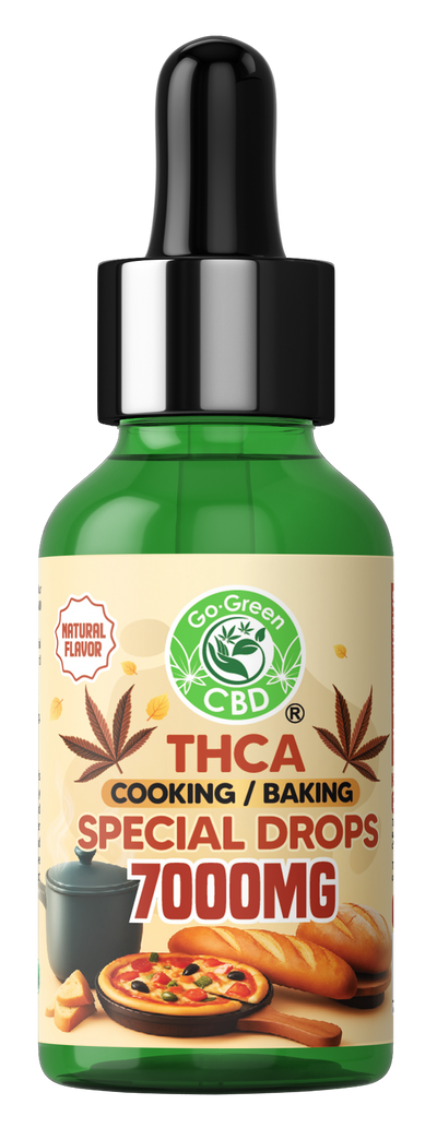 THCA Cooking / Baking Special Drops – 7000mg Natural Flavor