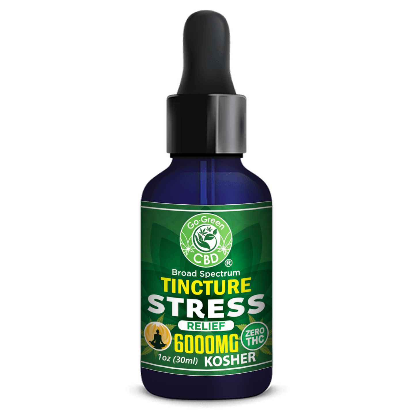 CBD Tincture Stress Relief 6000mg