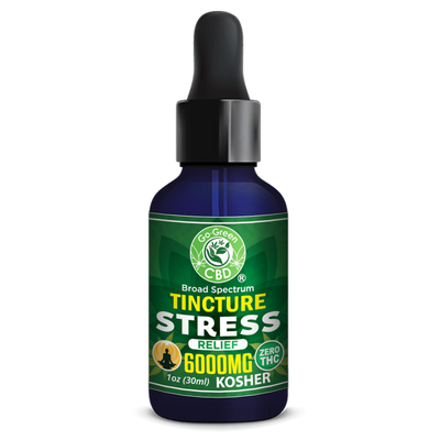 CBD Tincture Stress Relief 6000mg