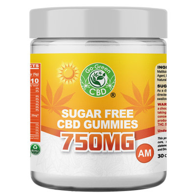 Sugar Free CBD Gummies 750mg – AM