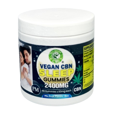 Vegan CBN Sleep Gummies 2400MG