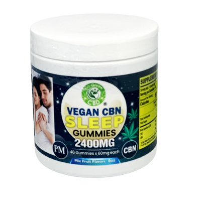 Vegan CBN Sleep Gummies 2400MG