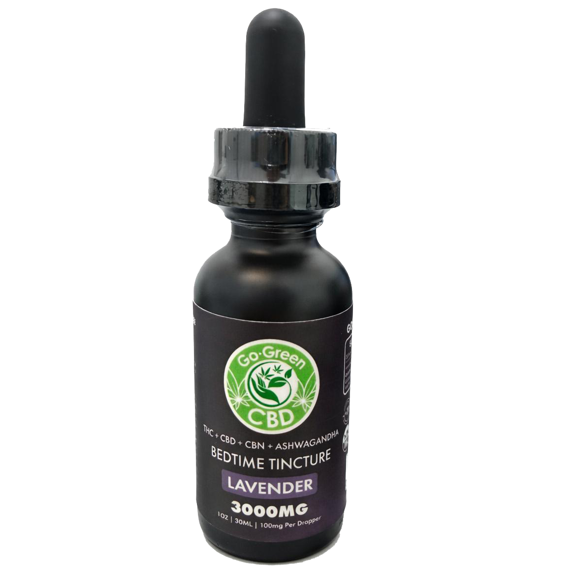 Bedtime Tincture – Lavender | 3000MG Blend (THC, CBD, CBN & Ashwagandha)