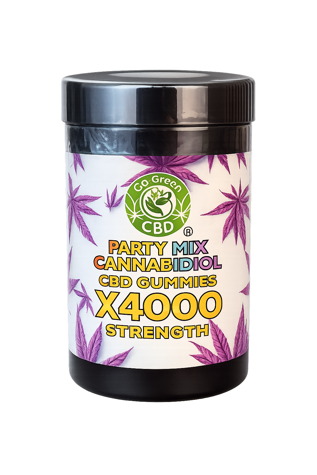 CBD Party Mix Gummies X4000 Strength
