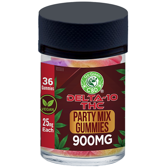 Delta 10 | Party Mix Vegan Gummies 900mg