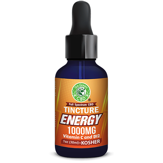 Full Spectrum CBD Energy Tincture  1000mg