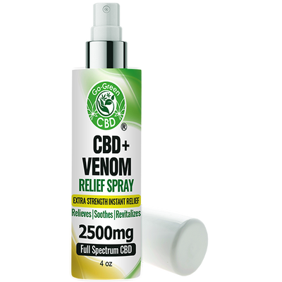 CBD + Venom Spray Relief Spray | Go Green CBD