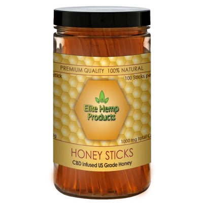 CBD Honey  100 Sticks  1000mg